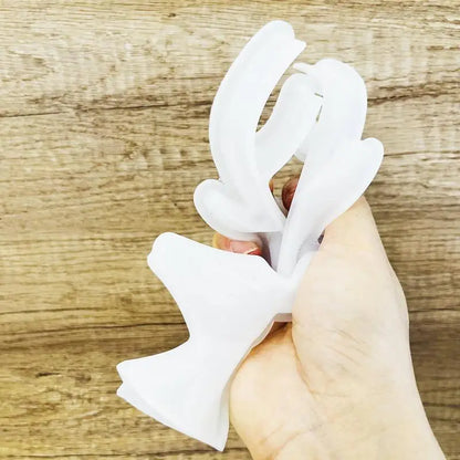 DIY 3D Elk Head Silicone Mold For Creative Christmas Candle Making Clay Fondant