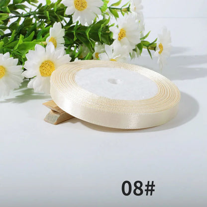 20mm 25yards per roll Silk Satin Ribbons