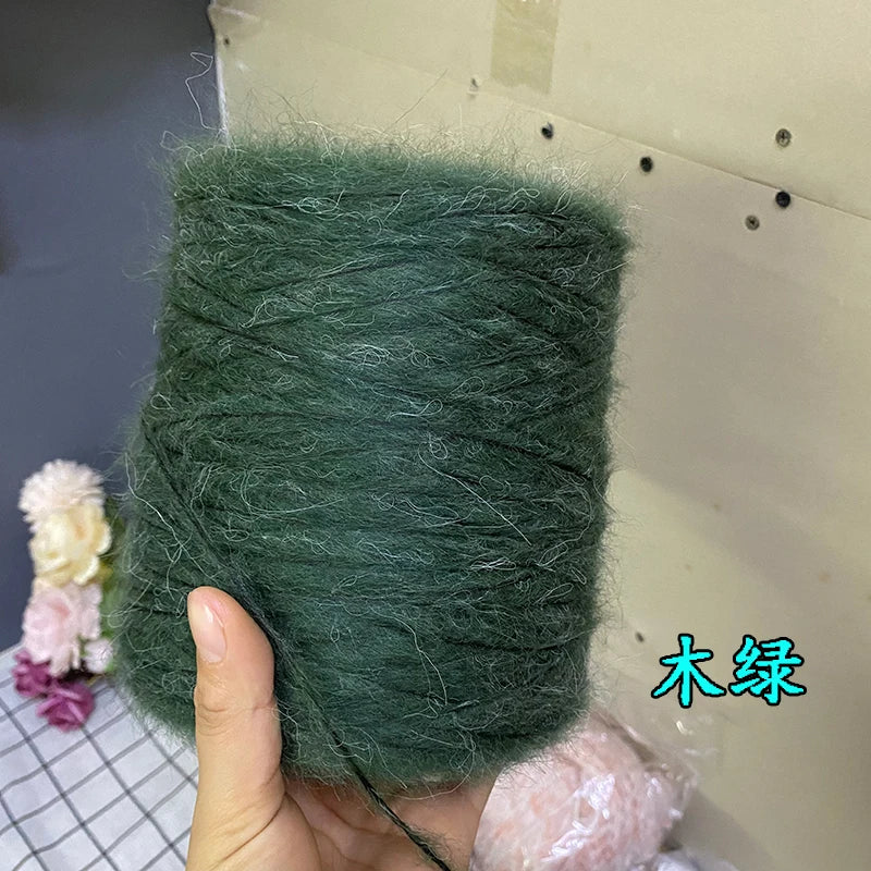 500G/PC Mohair Yarn High Quality Super Soft And Warm Baby Wool Crochet Yarn Anti-Pilling For Hand Knitting Scarves Sweaters Hats