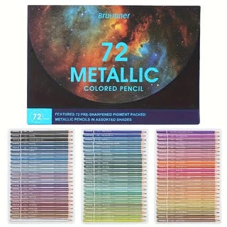 Brutfuner 50/72 Colors Metallic Pencil