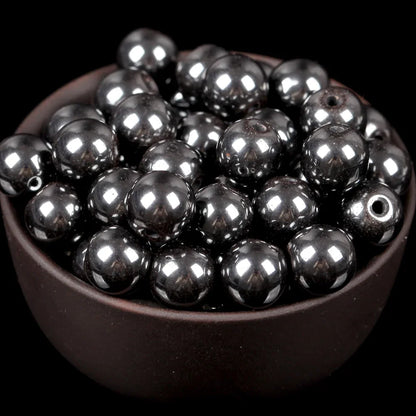 Natural Round Tiger Eye Amazonite Lava Turquoises Agates Jaspers Garnet Spacer Loose Stone Beads For Jewelry Making