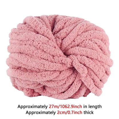 Chenille Yarn Soft wool thread Chunky Yarn for handmade Knitting Crocheting Thick Yarn Soft Plus Yarn for Socks Gloves