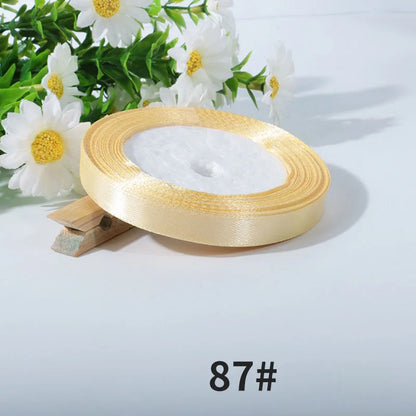 20mm 25yards per roll Silk Satin Ribbons