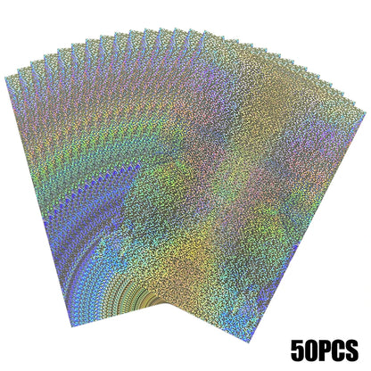 50pcs/pack 20x29cm Toner Hot Stamping Foil Paper A4 Toner Reactive Foil By Laser Printer and Laminator