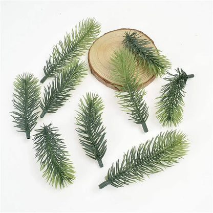 10pcs Mini Artificial Pine Needle DIY
