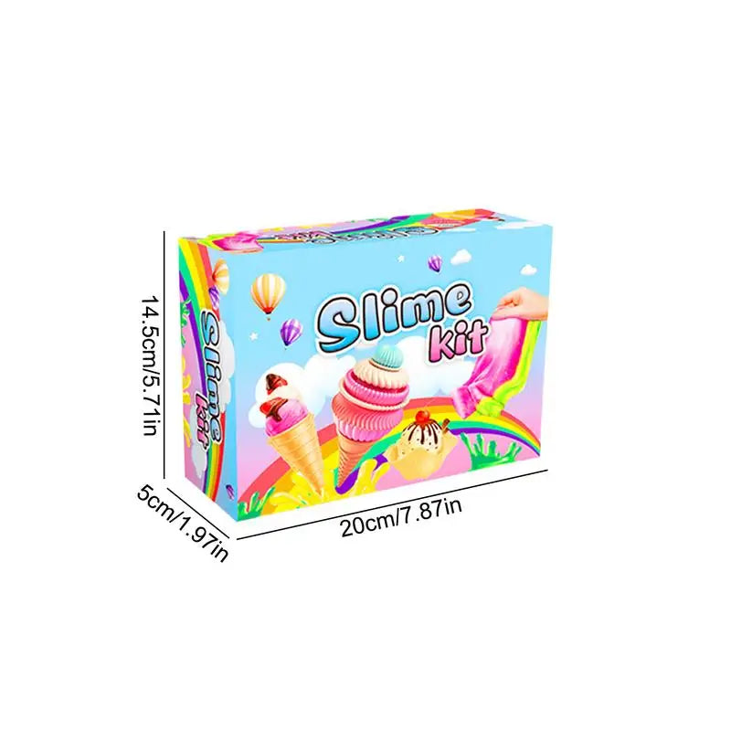 Soft Sludge Kit Kids Putty Mud Set Crystal Mud Set Of 30