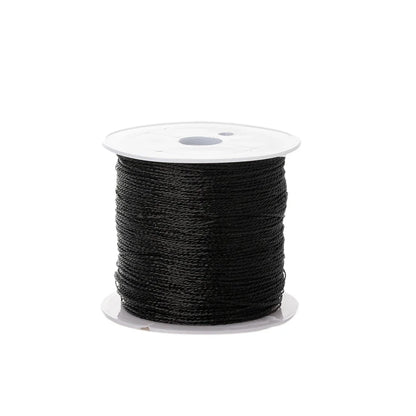 0.4mm 50m Crafts Nylon Cord Beading Braided Nylon Satin String