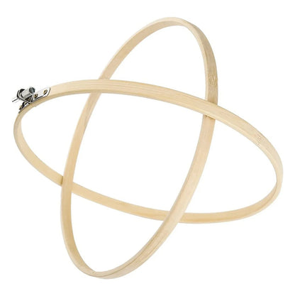 High Quality Beech Wood Embroidery Hoop Circle Rings Holder