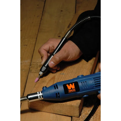 Rotary Tool Kit Includes Flex Shaft, Complete DIY Power Tool for Wood Carving & Sanding, Versatile Crafting Kit with Case