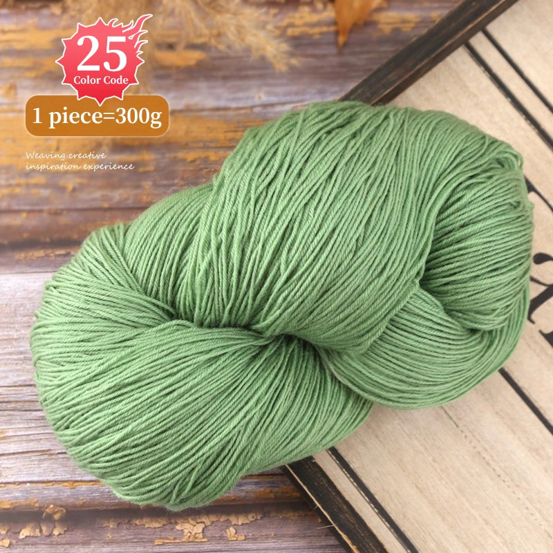 300g Alpaca Wool Yarn in Multiple Optional Colors Used for Knitting Fashionable Sweaters Scarves Gloves Hats Coats