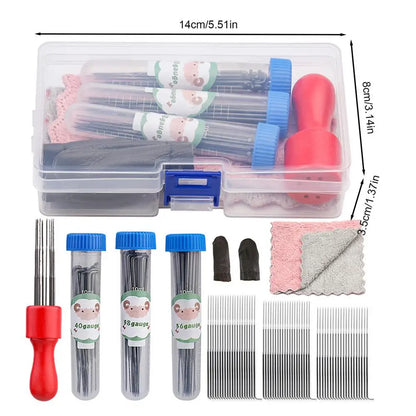 Wool Felting Kit Felting Set For Beginners Needles With Finger Guards