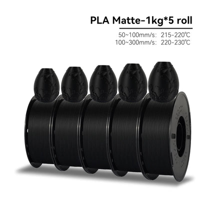 KEEPANG PLA/HS-PLA/PLA Matte/PLA Pro 5KG PLA 3D Filament 1.75mm 1KG/Roll (2.2lbs) Neatly Wound 3D Printing Materials