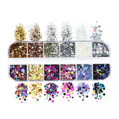 Holographic Letters Resin Sequins Fillers Epoxy Filling Crafts Materials Iridescent Glitter Flakes