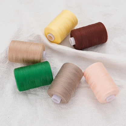 Sewing Thread 36 Polyester for Sewing Machine, Hand Stitching, Quilting Set of 1000 yds Per Spool All Purpose