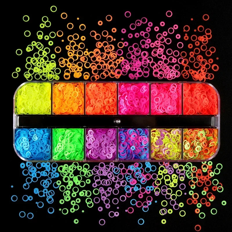 Holographic Letters Resin Sequins Fillers Epoxy Filling Crafts Materials Iridescent Glitter Flakes