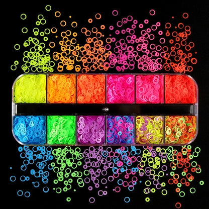 Holographic Letters Resin Sequins Fillers Epoxy Filling Crafts Materials Iridescent Glitter Flakes