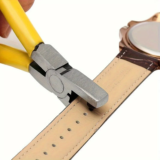 Watch Band Leather Hole Punch Plier Universal 2.0mm Repair Tools Suitable For Thin Belts
