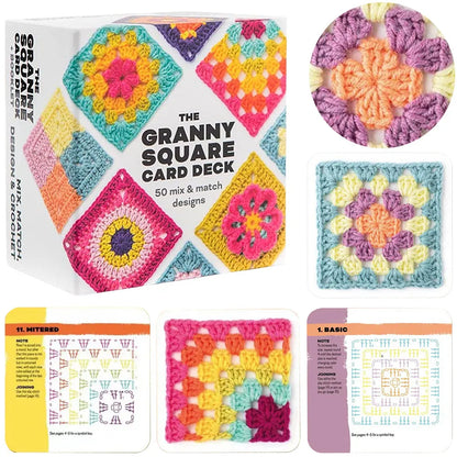 50 Mix & Matchs Designs Card Decks Crochet Cards Knitting Kit DIY Knitted Pattern Cards Set