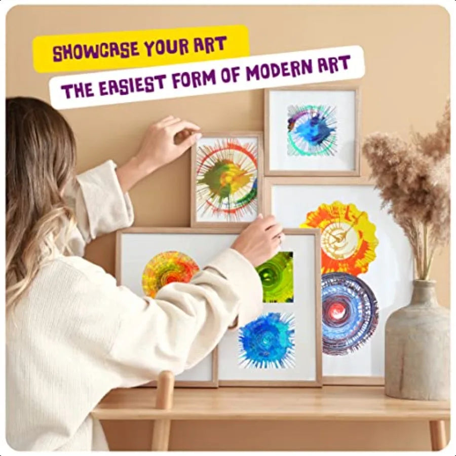 Paint Spin Art hine Kit for Arts Crafts Set