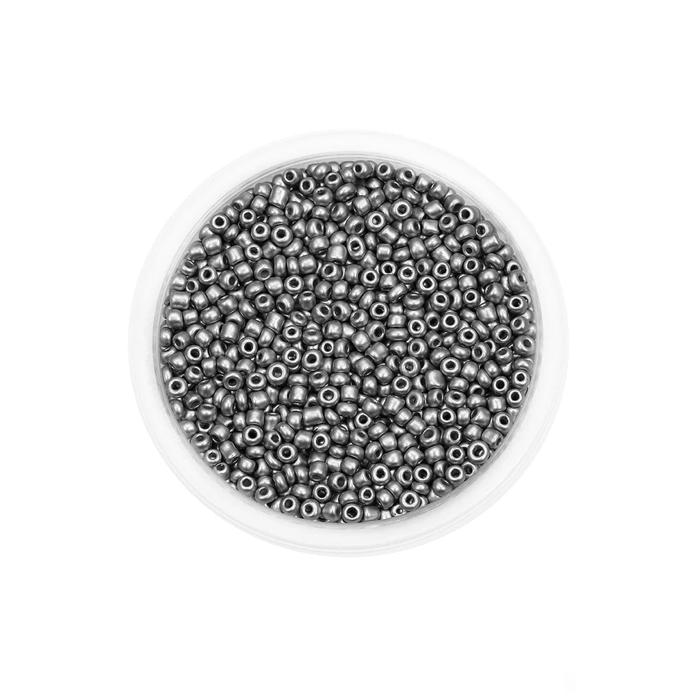300/600Pcs 3/4mm Charm Glass Beads Czech Seed Beads Small Round Loose Beads for DIY Jewelry Making