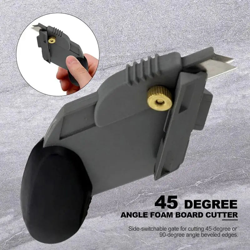 Utility Knife Craft Tools EVA Foam Cutter 45 Degree Angle Foam Board Cutter Bevel Frame Knife Tools