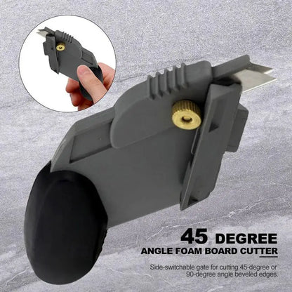 Utility Knife Craft Tools EVA Foam Cutter 45 Degree Angle Foam Board Cutter Bevel Frame Knife Tools