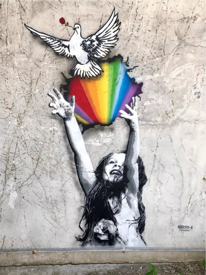 CHENISTORY Picture By Numbers On Canvas Acrylic Women DIY Kit