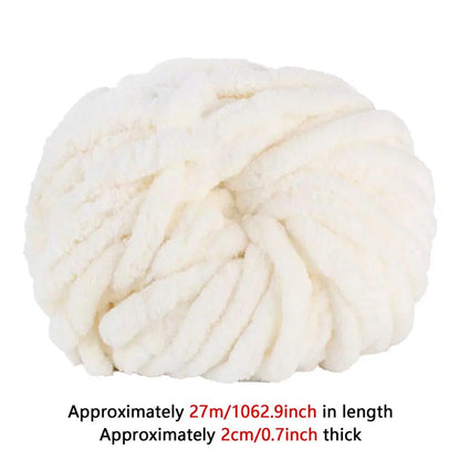 Chenille Yarn Soft wool thread Chunky Yarn for handmade Knitting Crocheting Thick Yarn Soft Plus Yarn for Socks Gloves