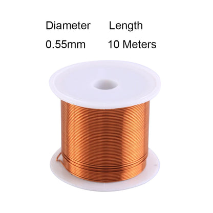 0.55mm 10m Cable Copper Wire Magnet Wire Enameled Winding Coil Wire