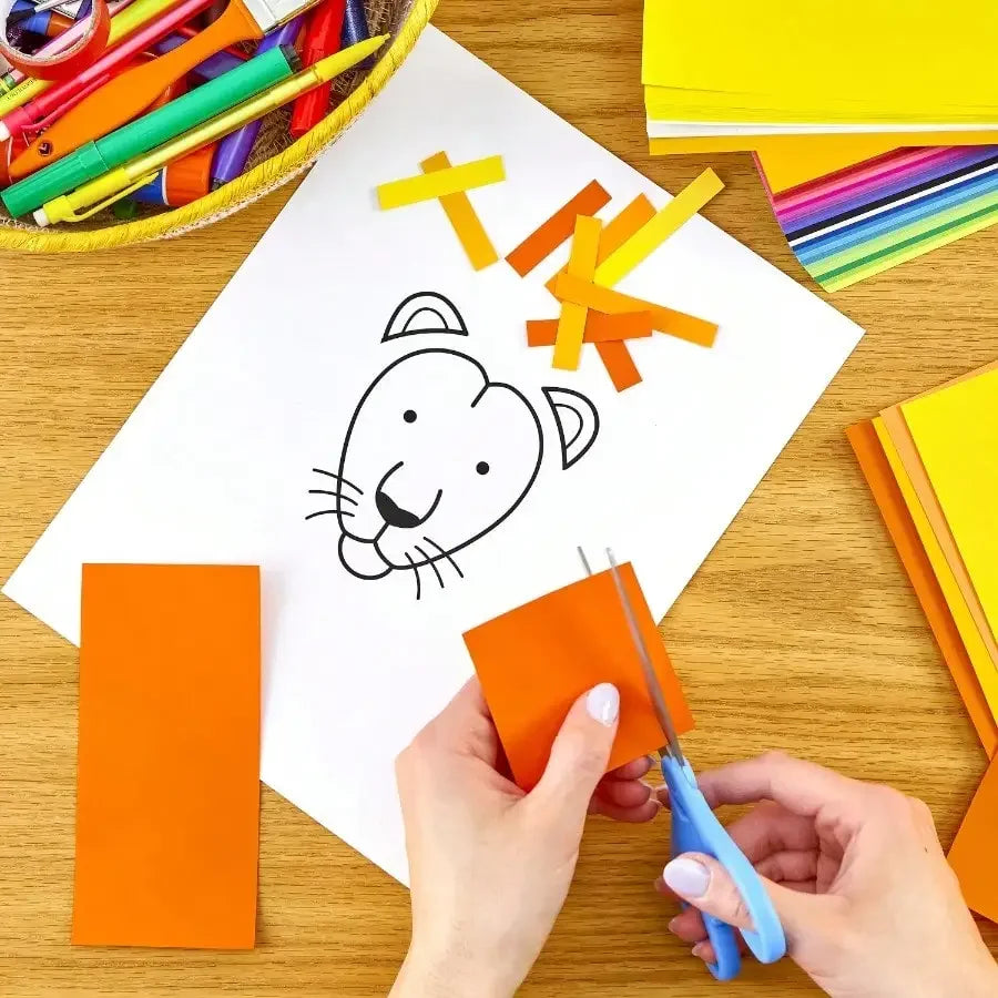 Colored Paper 8.5x11 24lb 300 Sheets, 89 GSM Assorted Vibrant Cardstock