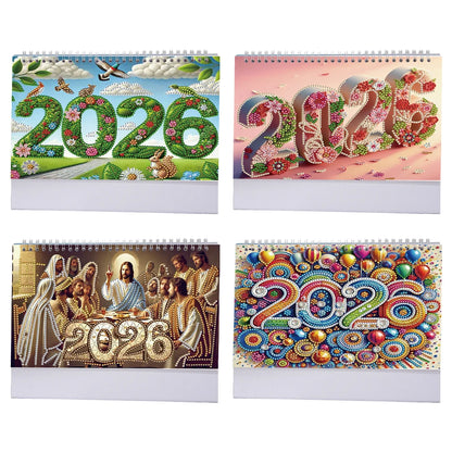 2026 Calendar DIY Diamond Painting Art Kit DIY Desk Calendar