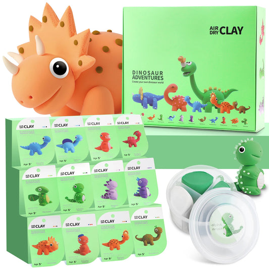 Air Dry Clay Kit Creative Kids Modeling Clay Kits with Tools Super Light DIY Soft Clay