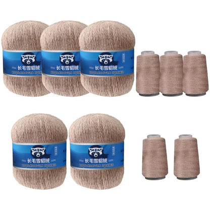 Cashmere Yarn Ball Long Plush Mink Cashmere Merino Wool