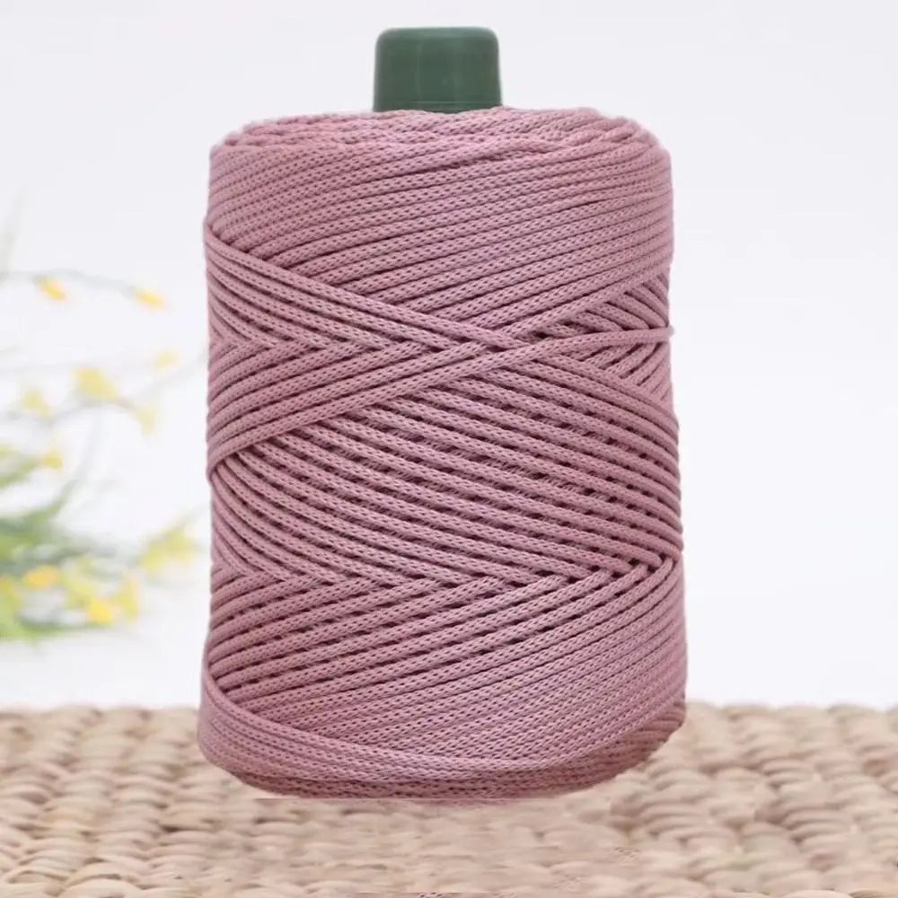 3mm Handmade Ice Rope Thread DIY Hook Cushion Beginners Crochet Knitting Yarn