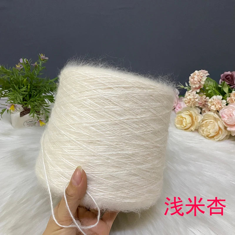 500G/PC Mohair Yarn High Quality Super Soft And Warm Baby Wool Crochet Yarn Anti-Pilling For Hand Knitting Scarves Sweaters Hats