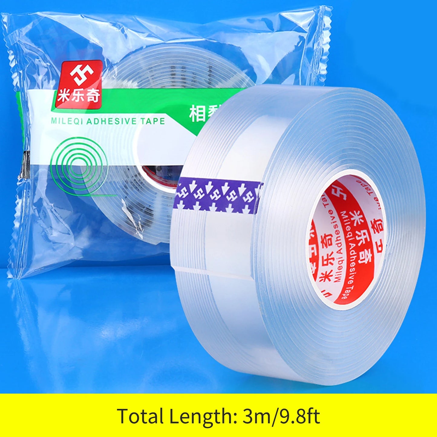 Nano Heavy Duty Double Sided Mounting Adhesive Tape Washable Removable