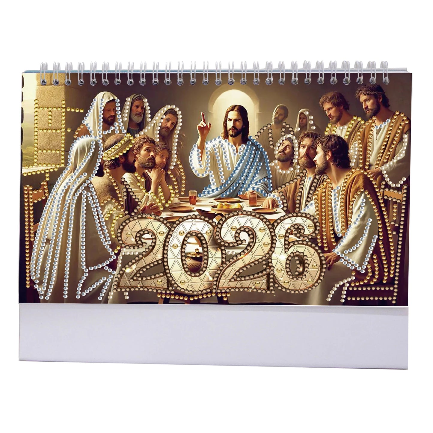 2026 Calendar DIY Diamond Painting Art Kit DIY Desk Calendar