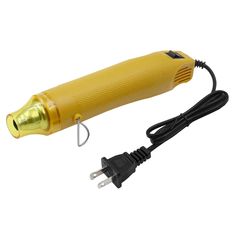 300W Hot Air Gun Portable Mini Heater for DIY Craft Embossing Shrink Wrapping PVC Multi-Function Handheld