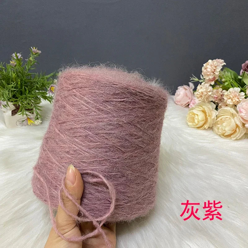 500G/PC Mohair Yarn High Quality Super Soft And Warm Baby Wool Crochet Yarn Anti-Pilling For Hand Knitting Scarves Sweaters Hats