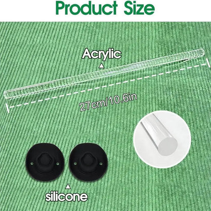 Portable Acrylic Yarn Holder Spinner Dispenser Winder Crocheting Knitting Tool