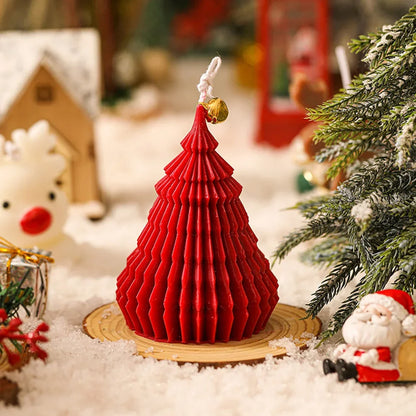 Pack of 2 Christmas Tree Silicone Candle Moulds