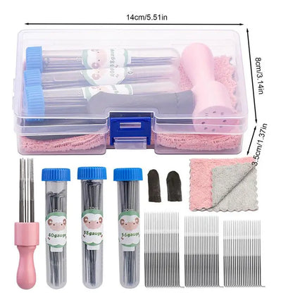 Wool Felting Kit Felting Set For Beginners Needles With Finger Guards