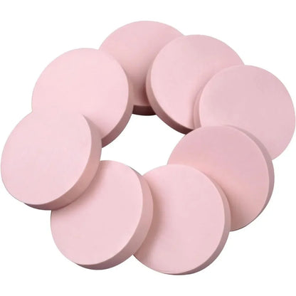 8 2 "x2" pink rubber carving blocks, suitable for stamp crafts, soft and easy to carve