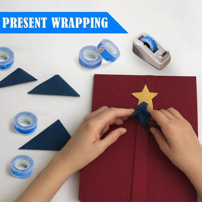 12 rolls of sellotape fill dispenser, easy to tear by hand