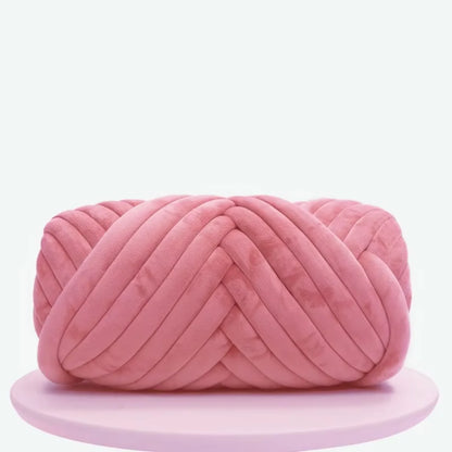 Soft Velvet Giant Arm Knitting Chunky Tube Yarn 250g
