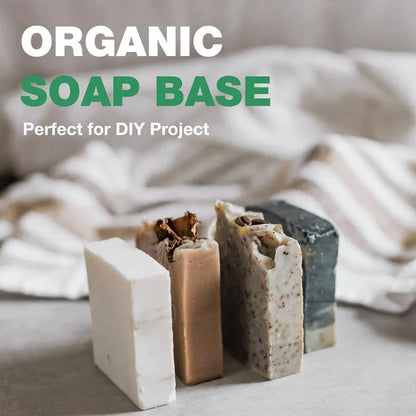 Soapeauty White Soap Base Glycerin Melt and Pour | Detergent Free for Sensitive Skin