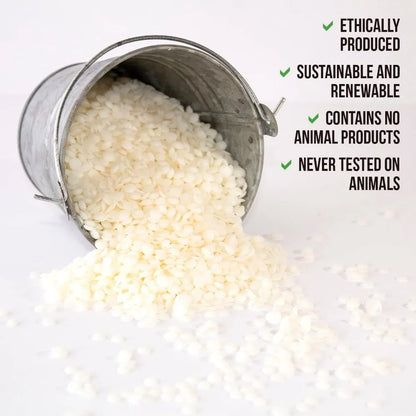 HOME.Soy Organics- 45 lb of Freedom Soy Wax Beads for Candle Making – Microwavable Soy Wax Beads