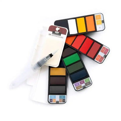 Royal & Langnickel Essentials™ 19pc Watercolor Flip Kit