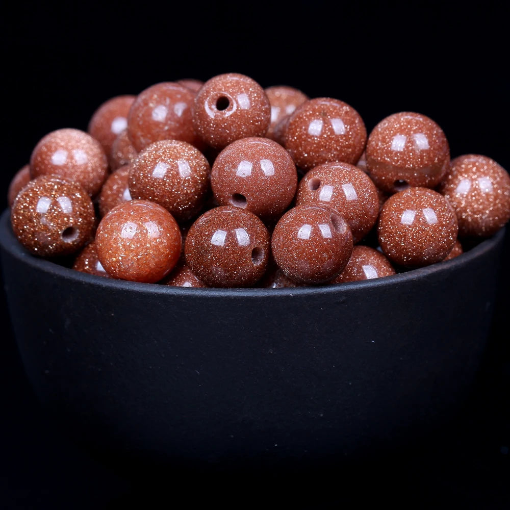 Natural Round Tiger Eye Amazonite Lava Turquoises Agates Jaspers Garnet Spacer Loose Stone Beads For Jewelry Making