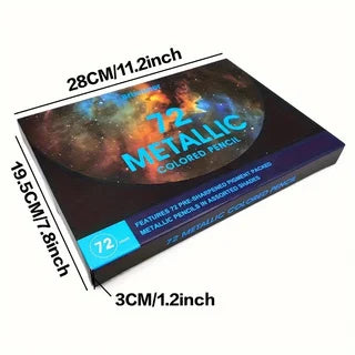 Brutfuner 50/72 Colors Metallic Pencil